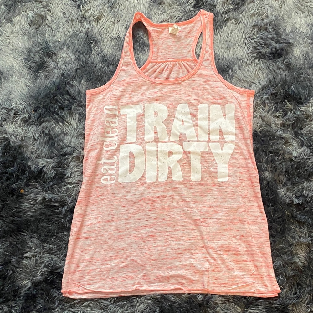 Bella Pink Graphic Tank Top